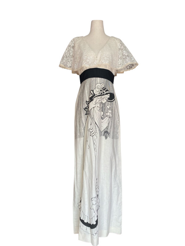 white christmas dresses Wedding Ivory Irish Lace Dress main image 1
